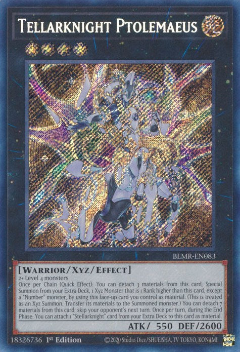 Tellarknight Ptolemaeus [BLMR-EN083] Secret Rare | Play N Trade Winnipeg