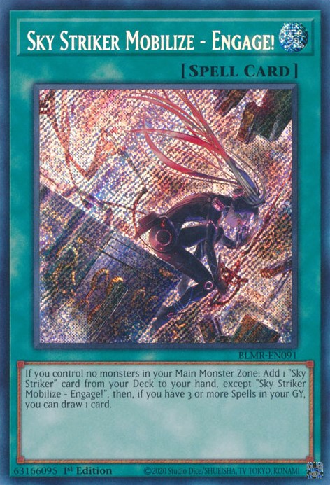 Sky Striker Mobilize - Engage! [BLMR-EN091] Secret Rare | Play N Trade Winnipeg