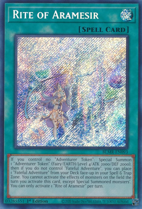 Rite of Aramesir [BLMR-EN093] Secret Rare | Play N Trade Winnipeg