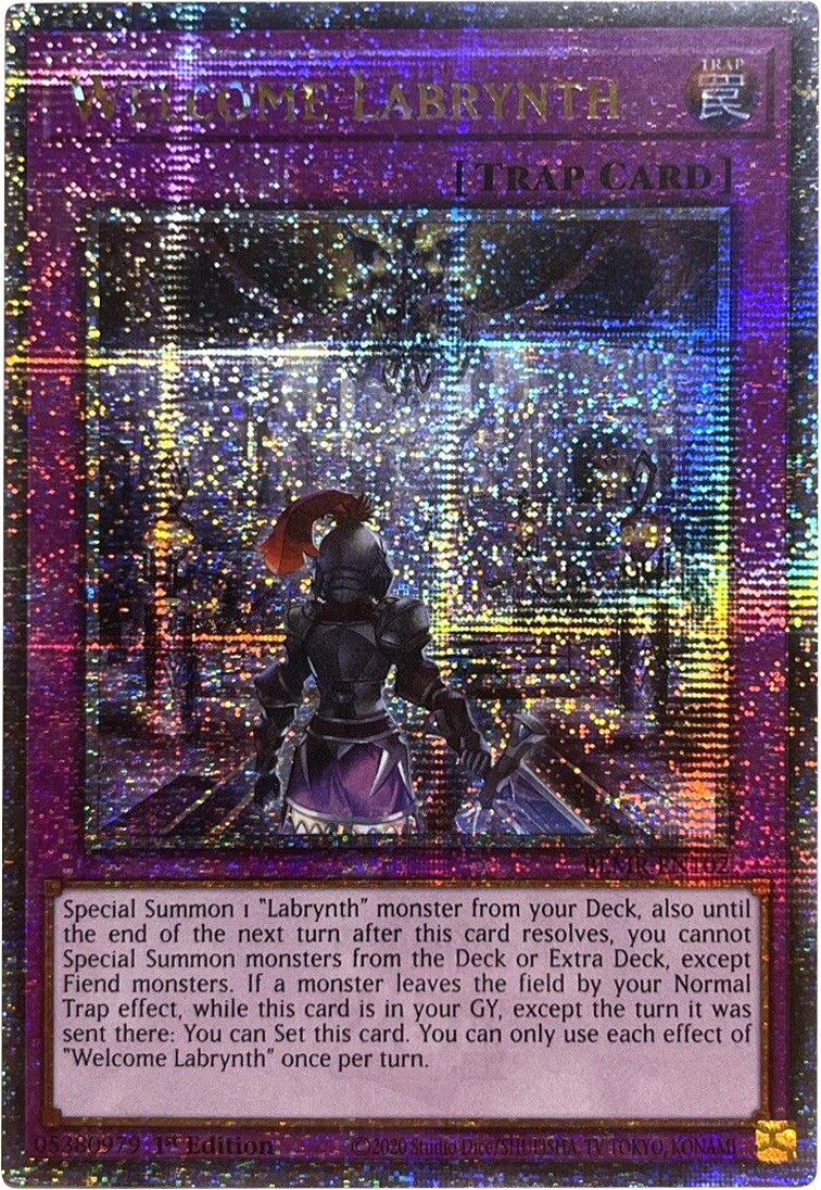 Welcome Labrynth [BLMR-EN102] Quarter Century Secret Rare | Play N Trade Winnipeg