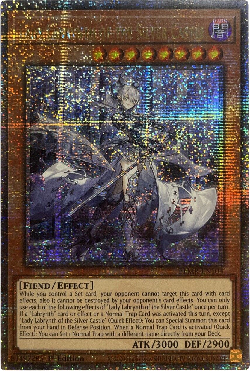 Lady Labrynth of the Silver Castle [BLMR-EN104] Quarter Century Secret Rare | Play N Trade Winnipeg