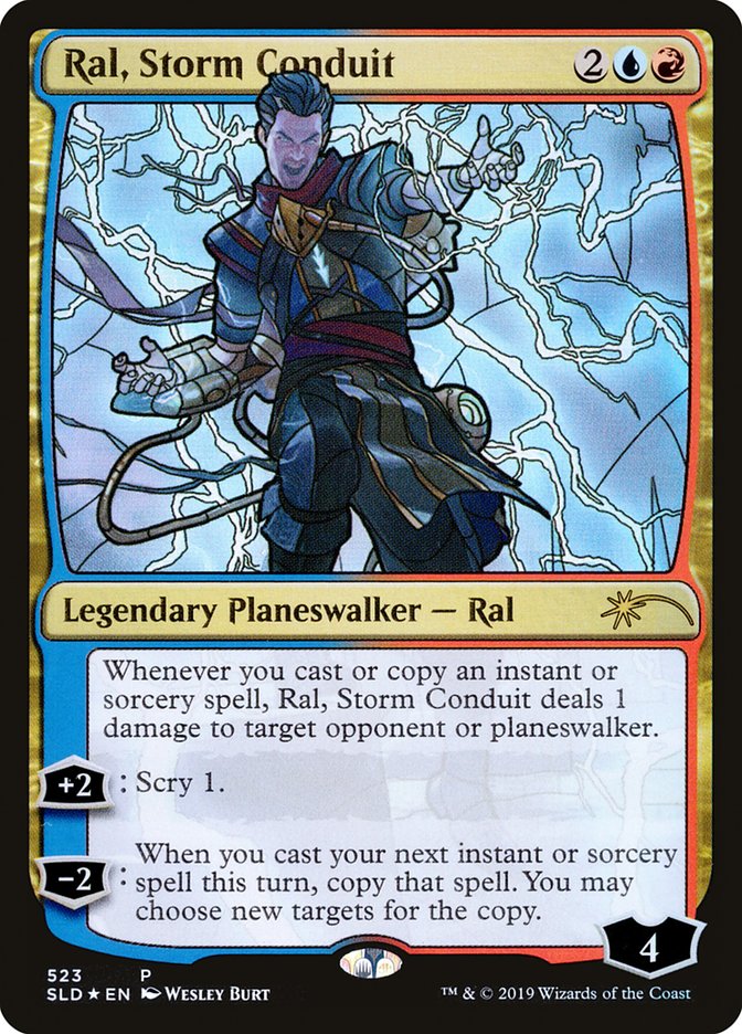 Ral, Storm Conduit (Stained Glass) [Secret Lair Drop Promos] | Play N Trade Winnipeg
