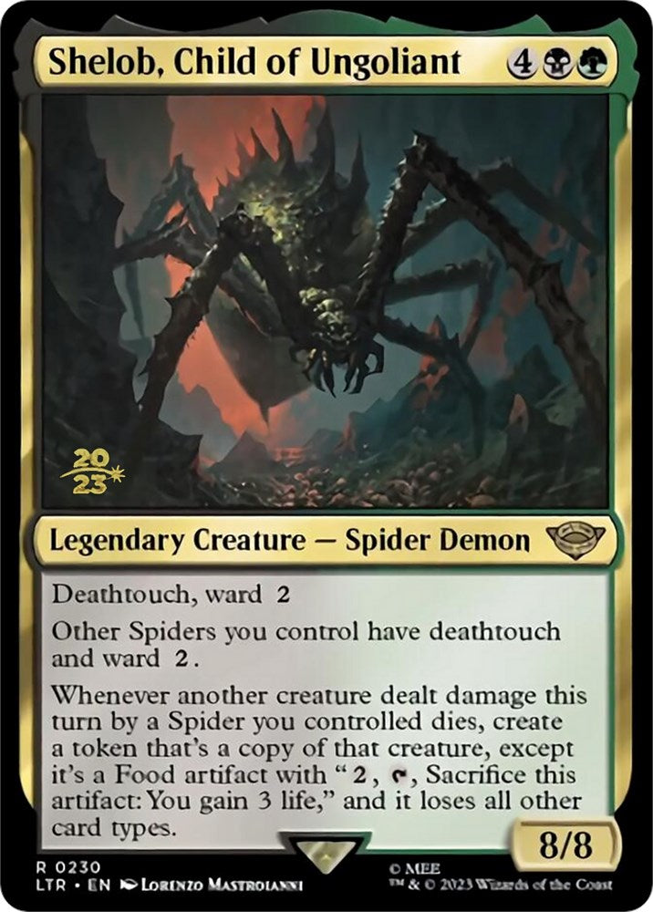 Shelob, Child of Ungoliant [The Lord of the Rings: Tales of Middle-Earth Prerelease Promos] | Play N Trade Winnipeg