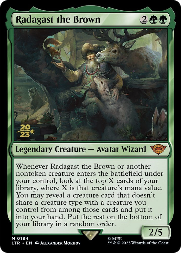 Radagast the Brown [The Lord of the Rings: Tales of Middle-Earth Prerelease Promos] | Play N Trade Winnipeg