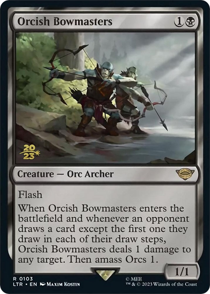 Orcish Bowmasters [The Lord of the Rings: Tales of Middle-Earth Prerelease Promos] | Play N Trade Winnipeg