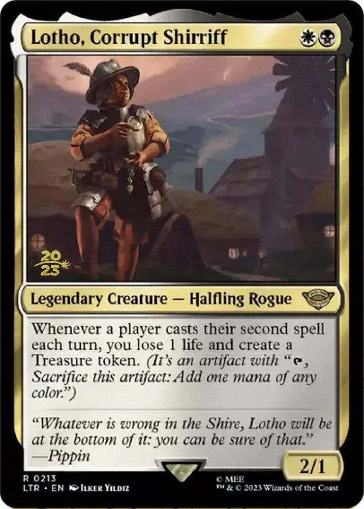 Lotho, Corrupt Shirriff [The Lord of the Rings: Tales of Middle-Earth Prerelease Promos] | Play N Trade Winnipeg