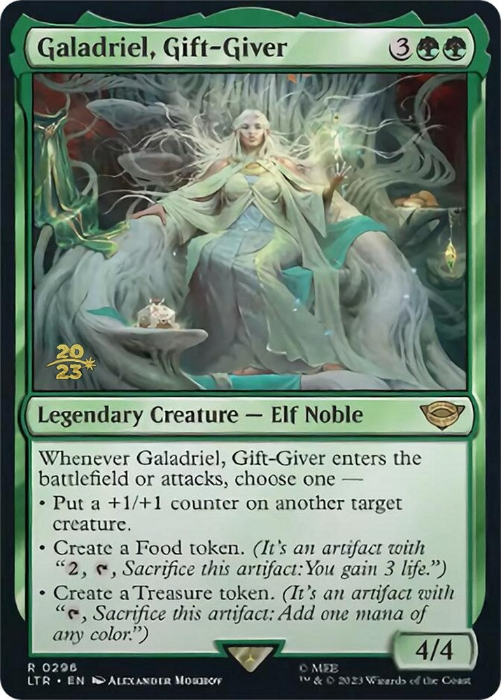 Galadriel, Gift-Giver [The Lord of the Rings: Tales of Middle-Earth Prerelease Promos] | Play N Trade Winnipeg