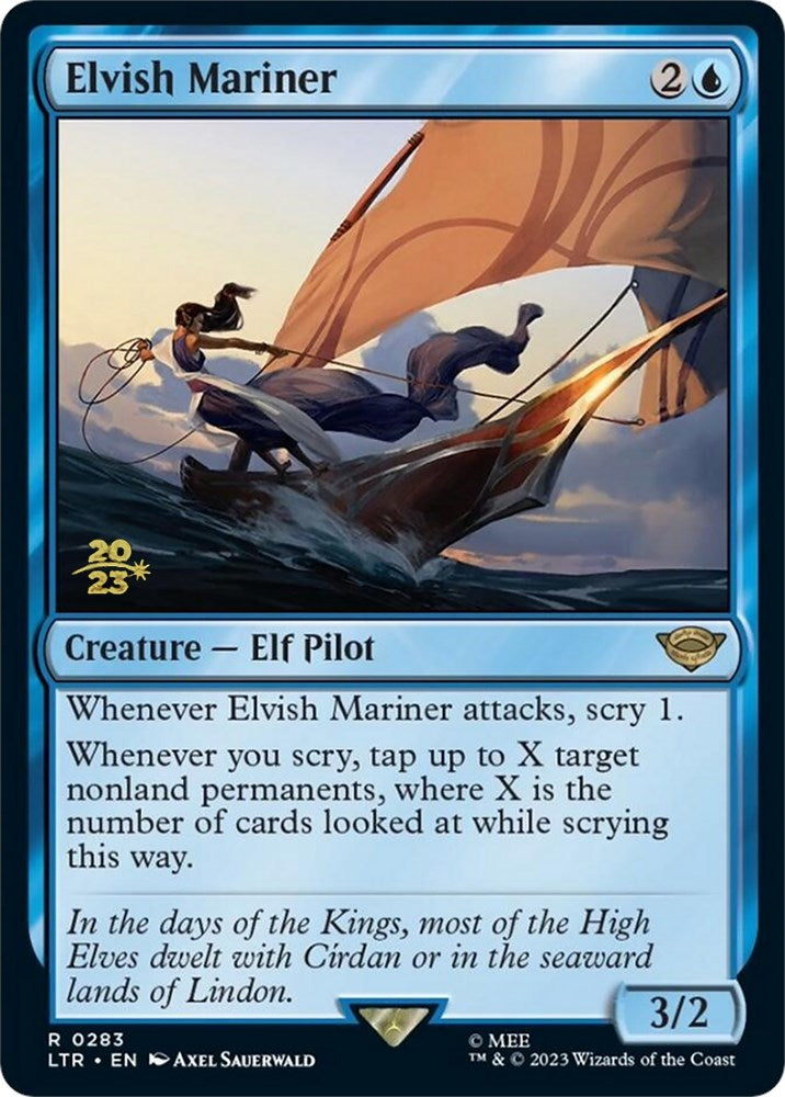 Elvish Mariner [The Lord of the Rings: Tales of Middle-Earth Prerelease Promos] | Play N Trade Winnipeg