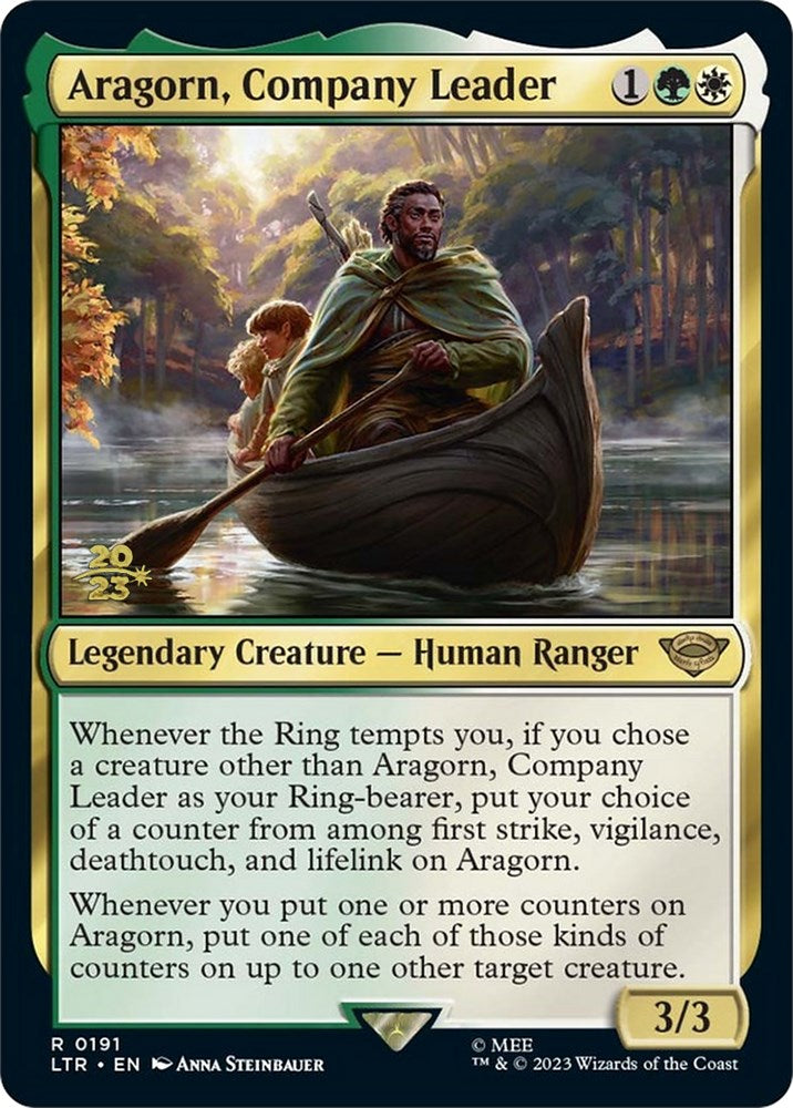 Aragorn, Company Leader [The Lord of the Rings: Tales of Middle-Earth Prerelease Promos] | Play N Trade Winnipeg