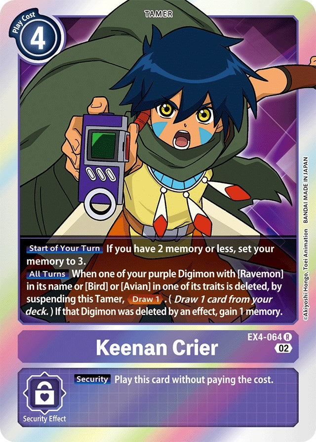 Keenan Crier [EX4-064] [Alternative Being Booster] | Play N Trade Winnipeg