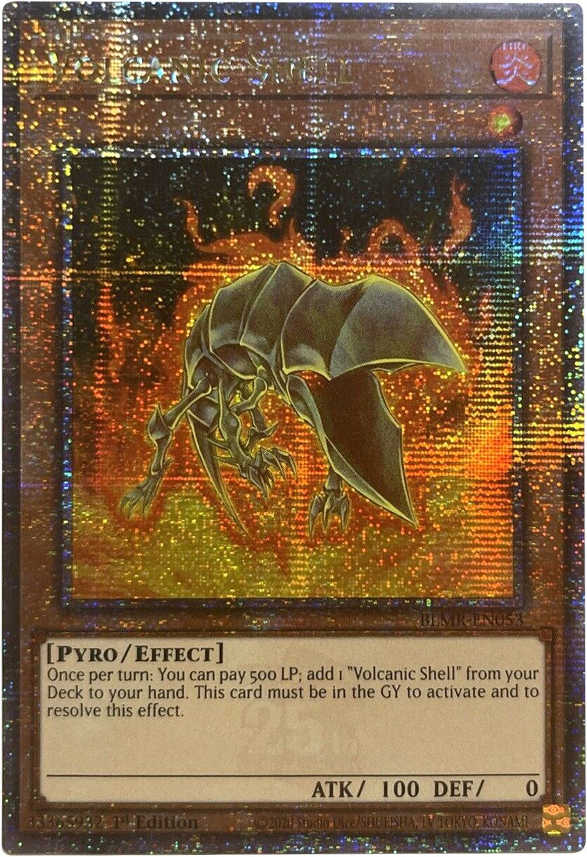 Volcanic Shell [BLMR-EN053] Quarter Century Secret Rare | Play N Trade Winnipeg