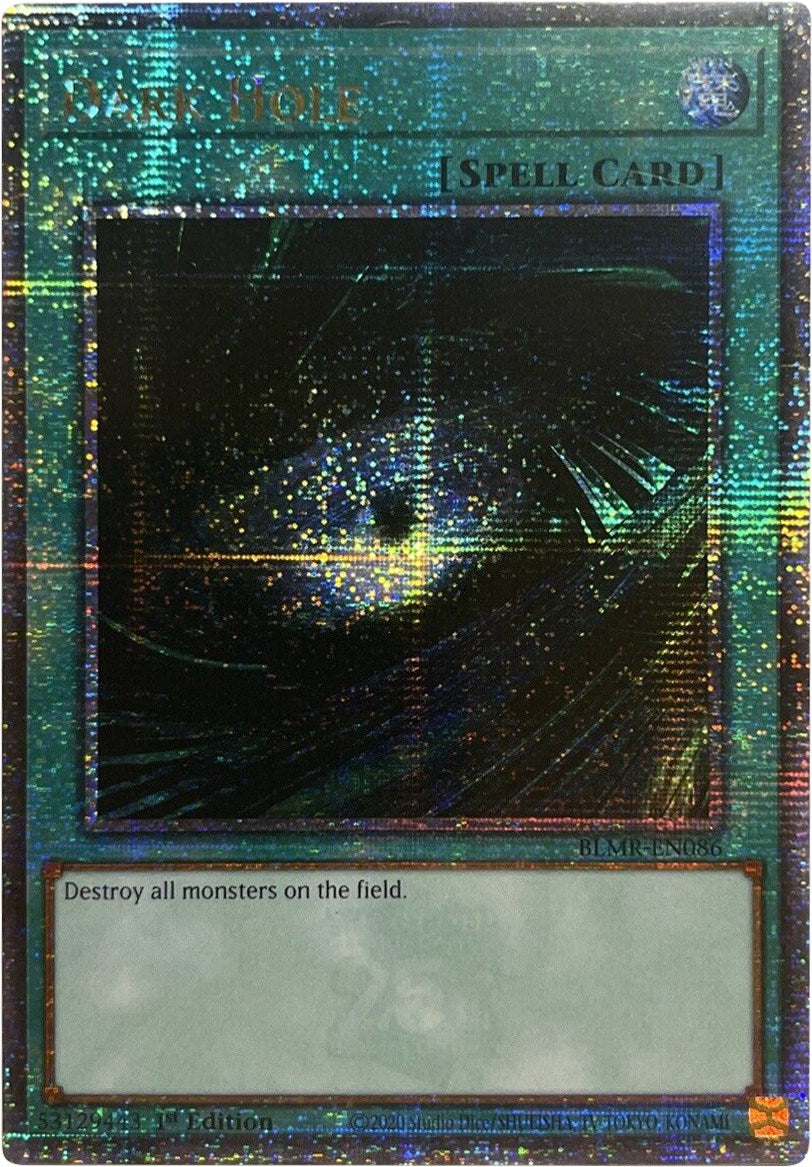 Dark Hole [BLMR-EN086] Quarter Century Secret Rare | Play N Trade Winnipeg