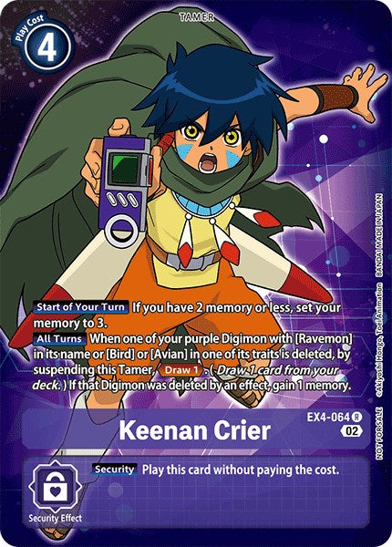 Keenan Crier [EX4-064] (Alternate Art) [Alternative Being Booster] | Play N Trade Winnipeg