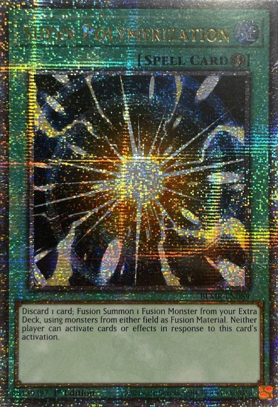 Super Polymerization [BLMR-EN089] Quarter Century Secret Rare | Play N Trade Winnipeg