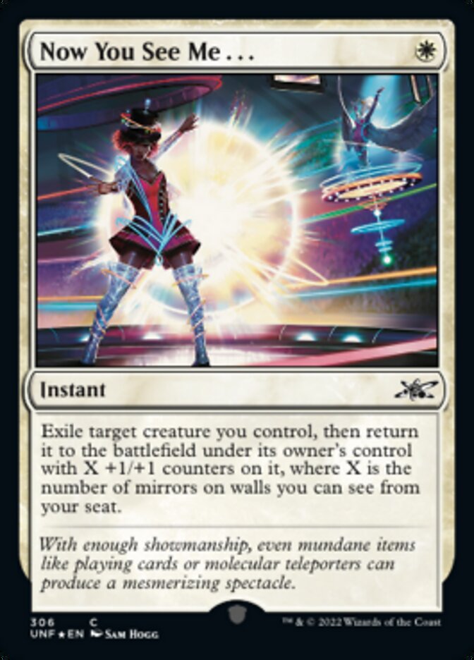 Now You See Me . . . (Galaxy Foil) [Unfinity] | Play N Trade Winnipeg