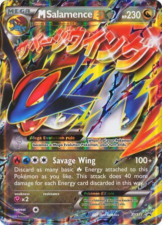 M Salamence EX (XY171) (Jumbo Card) [XY: Black Star Promos] | Play N Trade Winnipeg