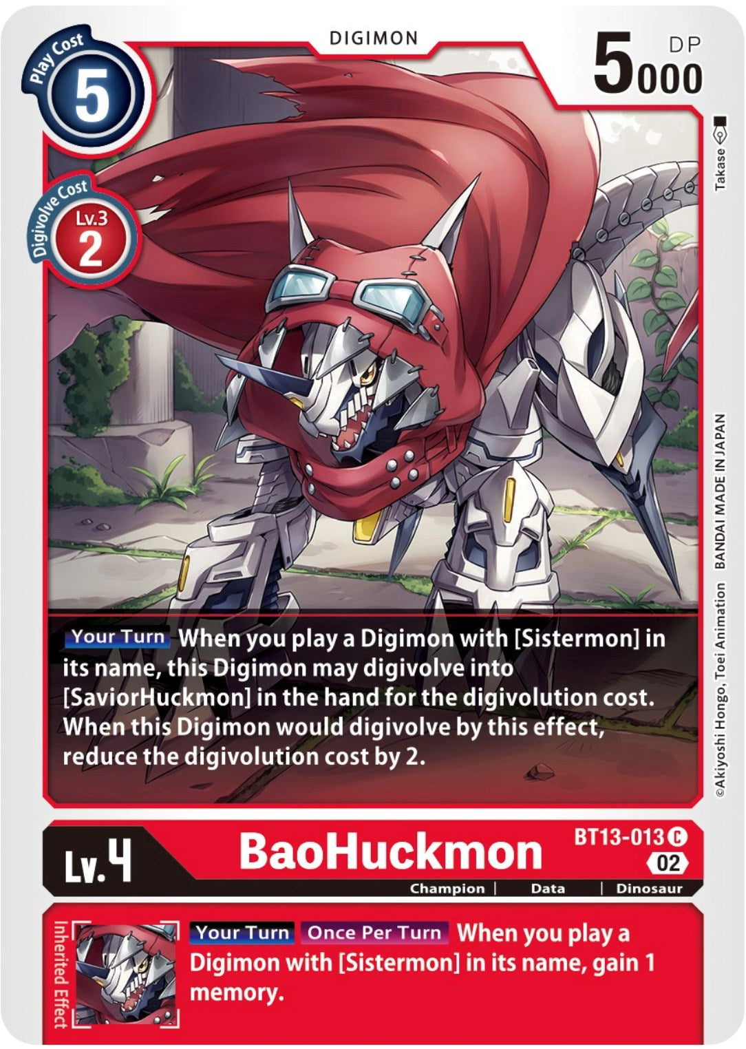 BaoHuckmon [BT13-013] [Versus Royal Knights Booster] | Play N Trade Winnipeg