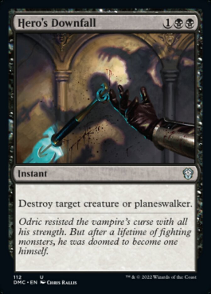 Hero's Downfall [Dominaria United Commander] | Play N Trade Winnipeg