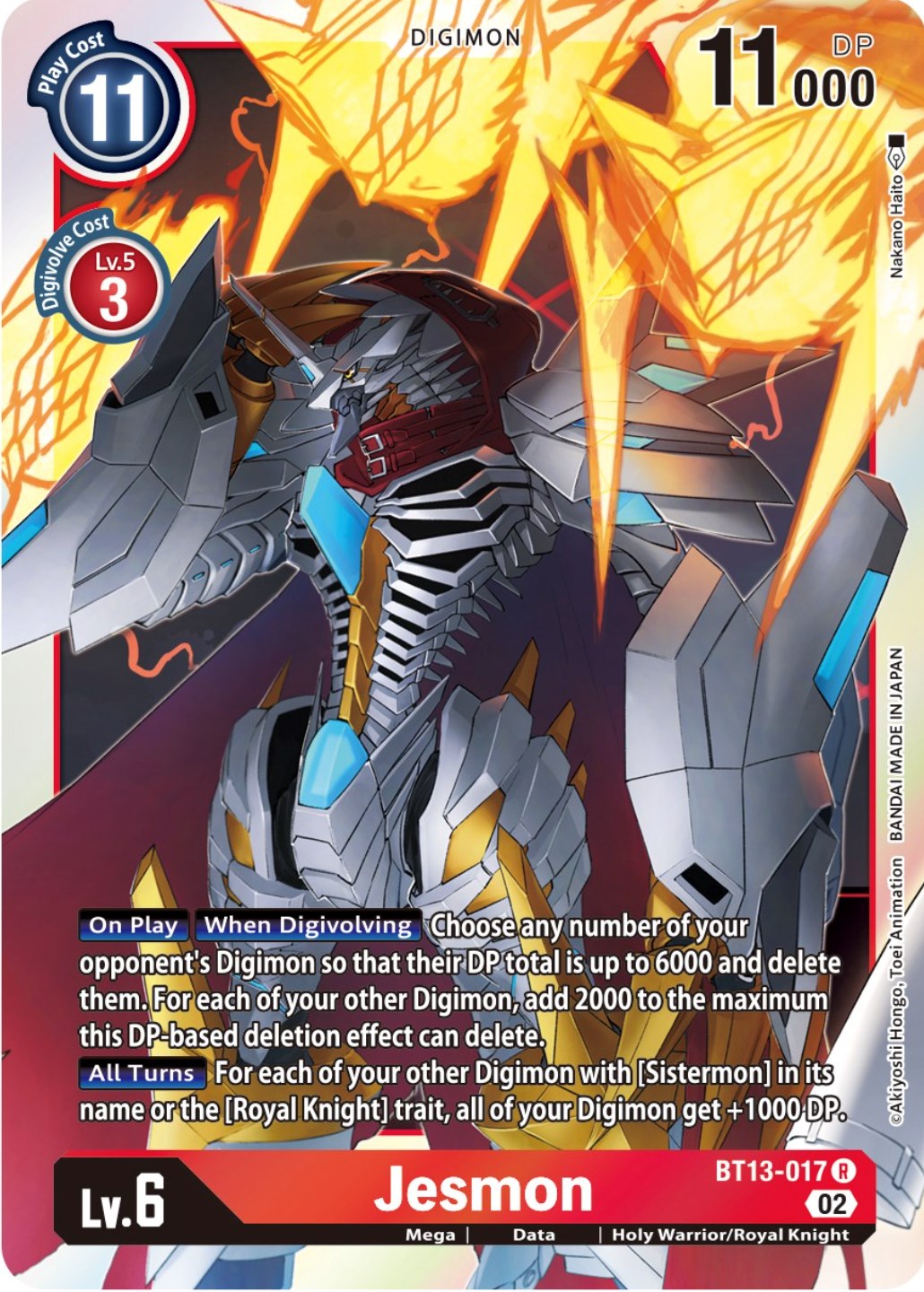 Jesmon [BT13-017] [Versus Royal Knights Booster] | Play N Trade Winnipeg