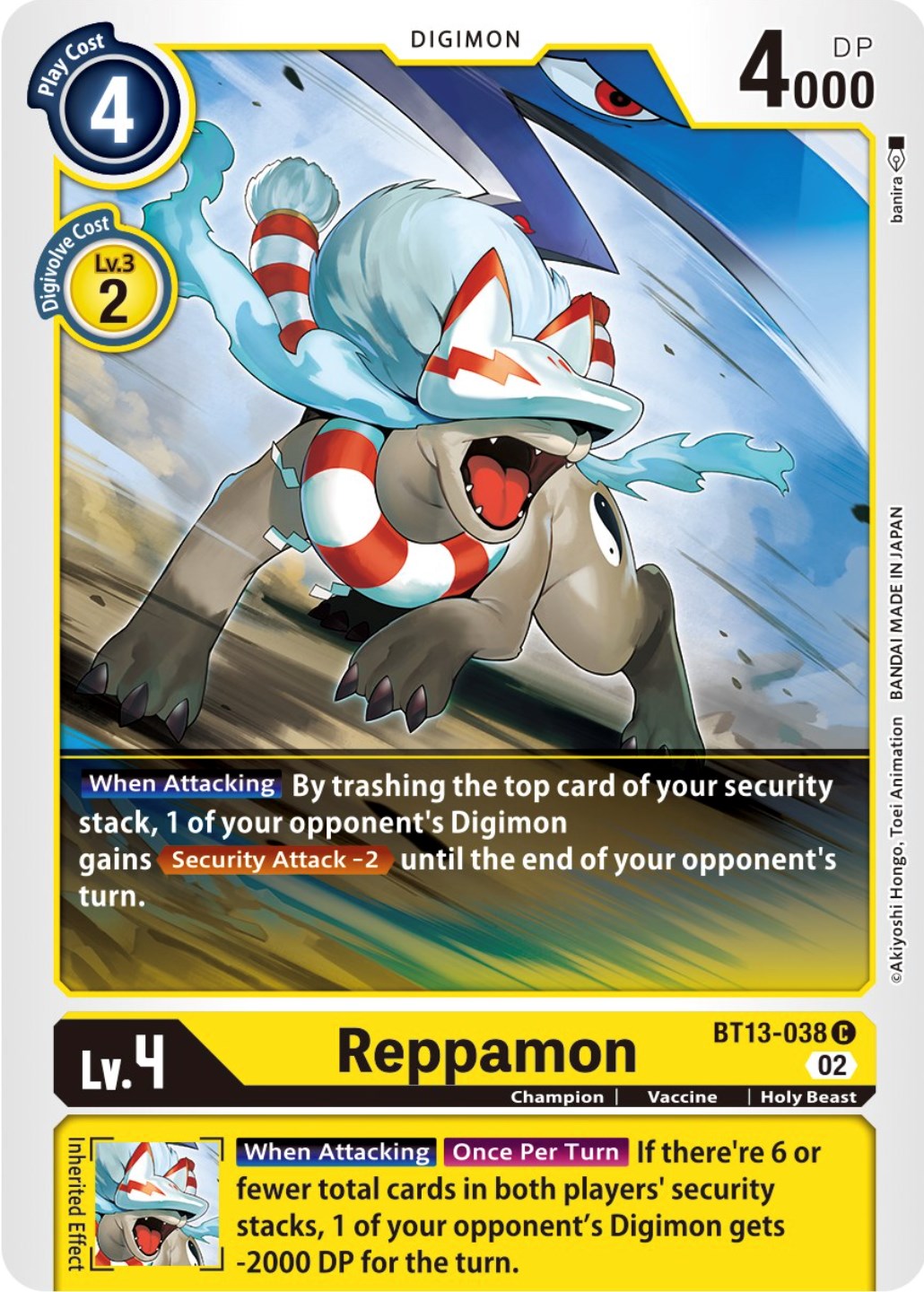 Reppamon [BT13-038] [Versus Royal Knights Booster] | Play N Trade Winnipeg