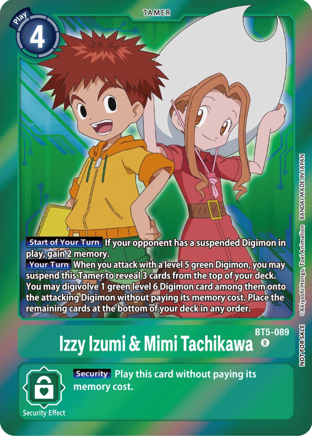 Izzy Izumi & Mimi Tachikawa [BT5-089] (Event Pack 5) [Battle of Omni Promos] | Play N Trade Winnipeg