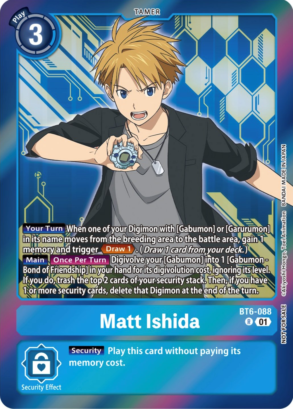 Matt Ishida [BT6-088] (Event Pack 5) [Double Diamond Promos] | Play N Trade Winnipeg