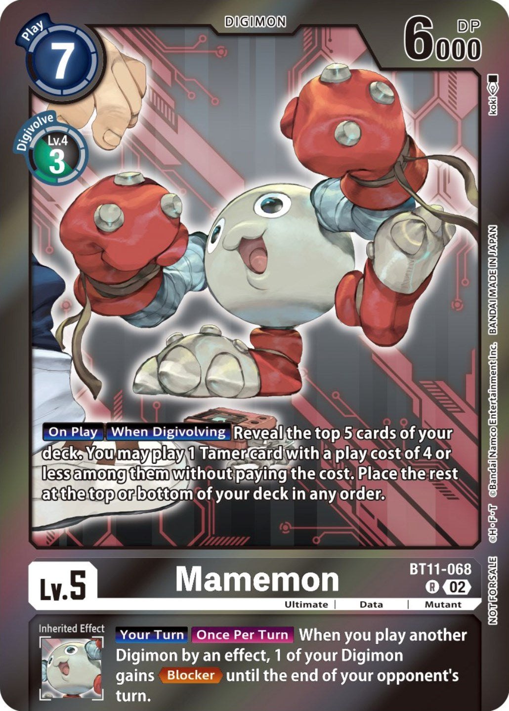 Mamemon [BT11-068] (Event Pack 5) [Dimensional Phase Promos] | Play N Trade Winnipeg