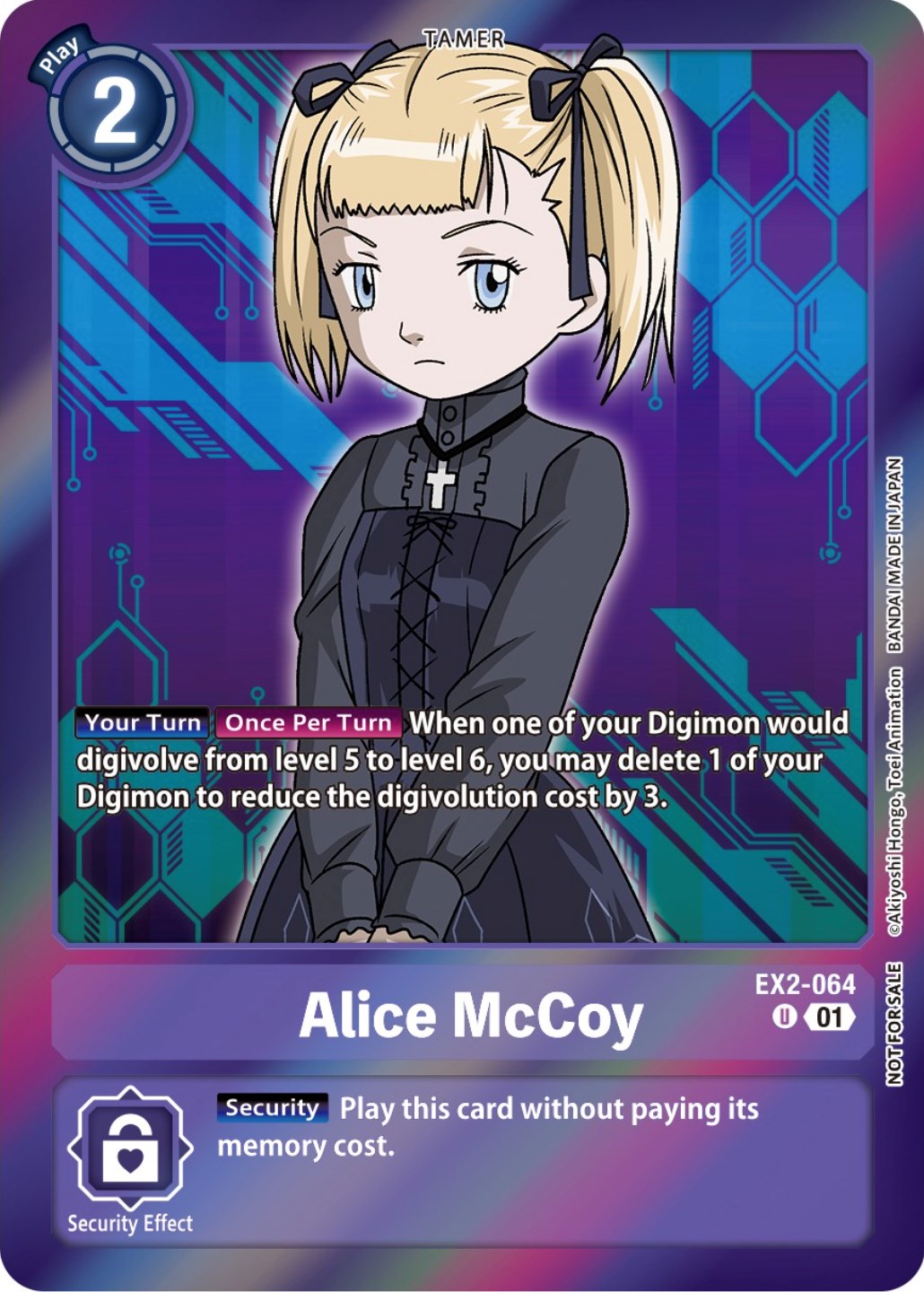 Alice McCoy [EX2-064] (Event Pack 5) [Digital Hazard Promos] | Play N Trade Winnipeg