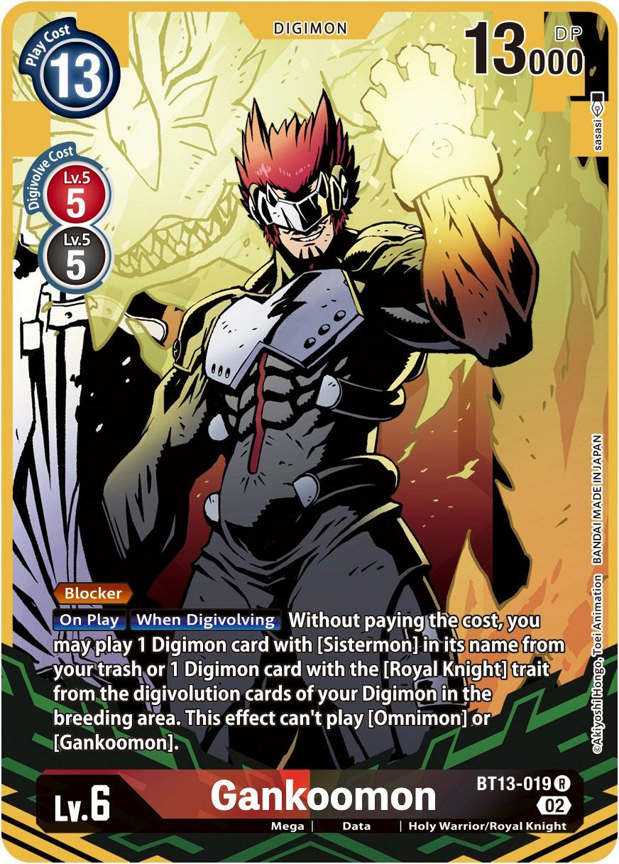 Gankoomon [BT13-019] (Alternate Art) [Versus Royal Knights Booster] | Play N Trade Winnipeg