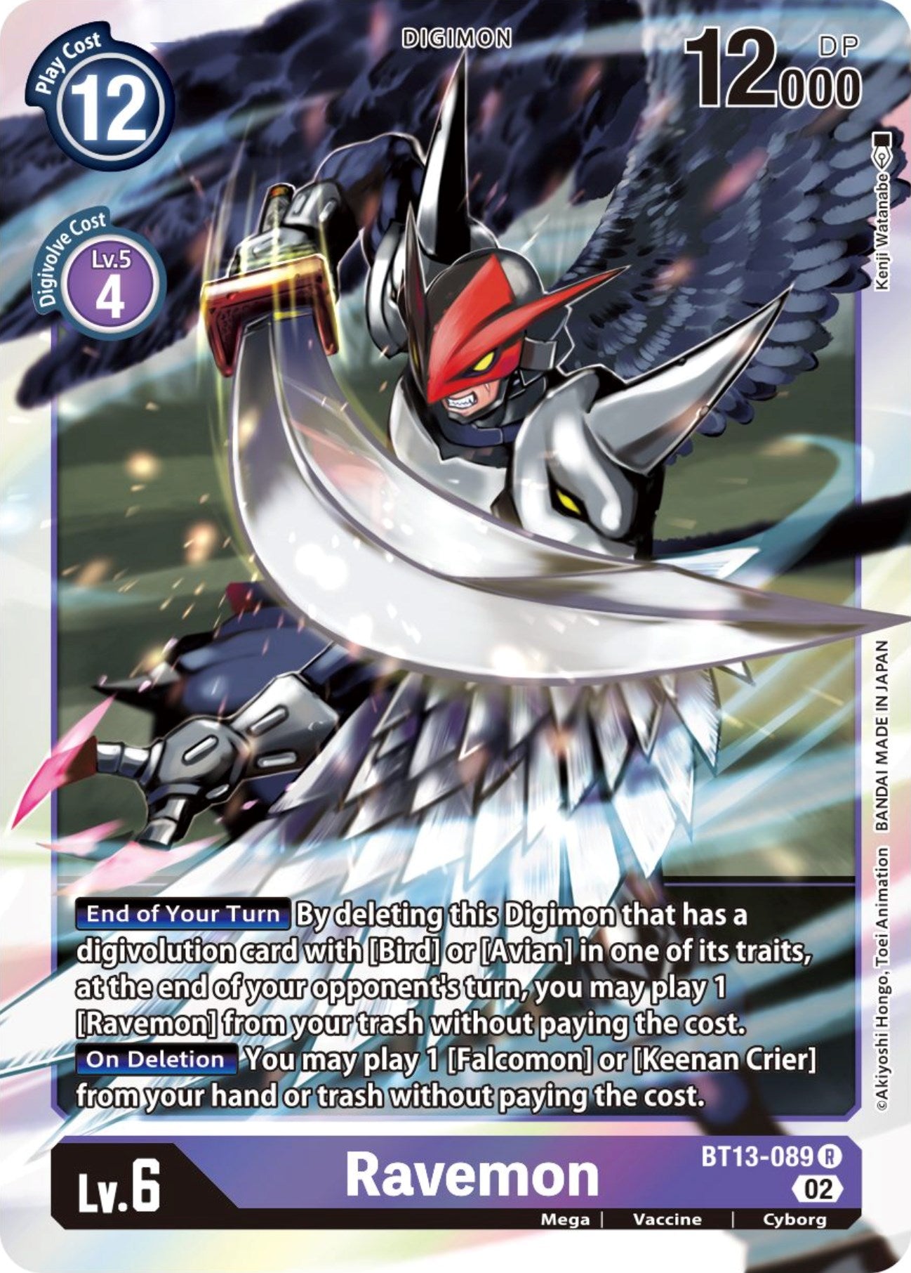 Ravemon [BT13-089] [Versus Royal Knights Booster] | Play N Trade Winnipeg