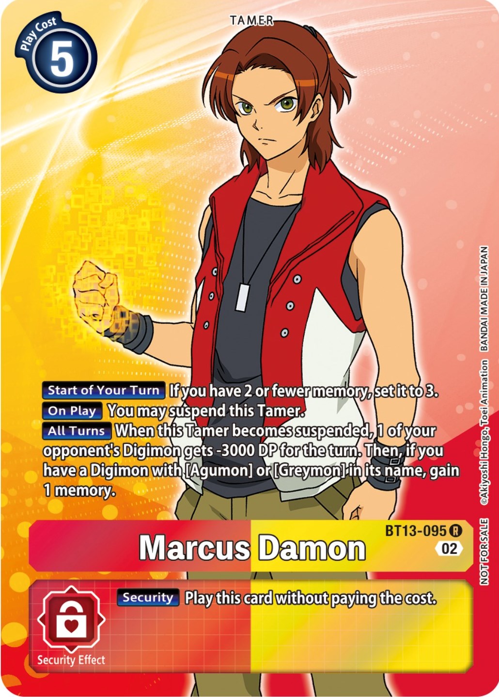 Marcus Damon [BT13-095] (Box Topper) [Versus Royal Knights Booster] | Play N Trade Winnipeg