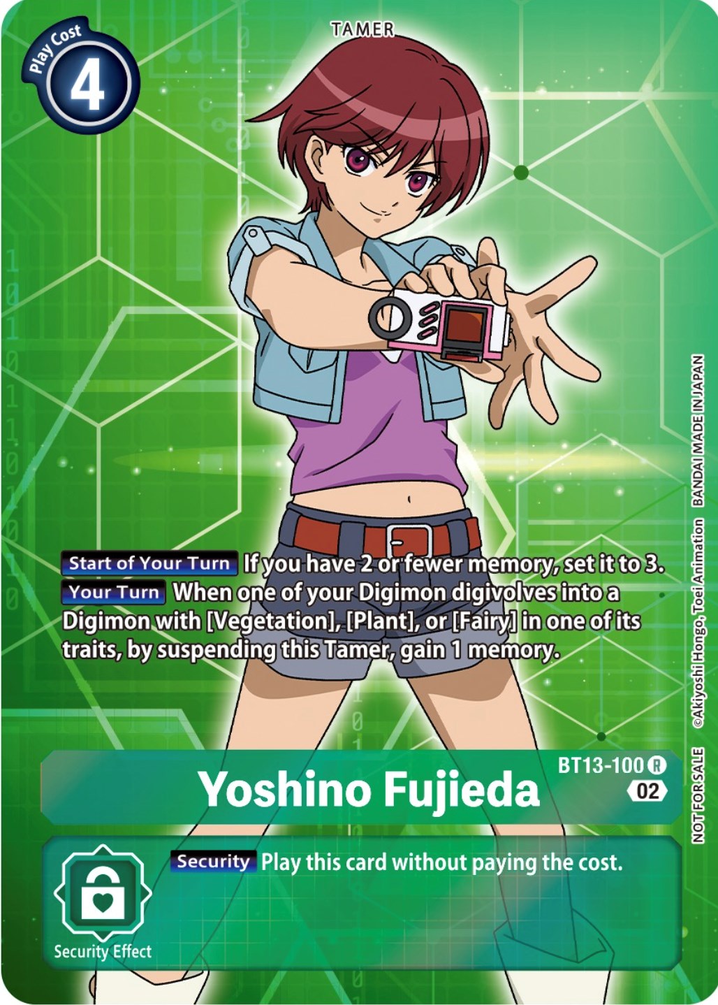 Yoshino Fujieda [BT13-100] (Box Topper) [Versus Royal Knights Booster] | Play N Trade Winnipeg