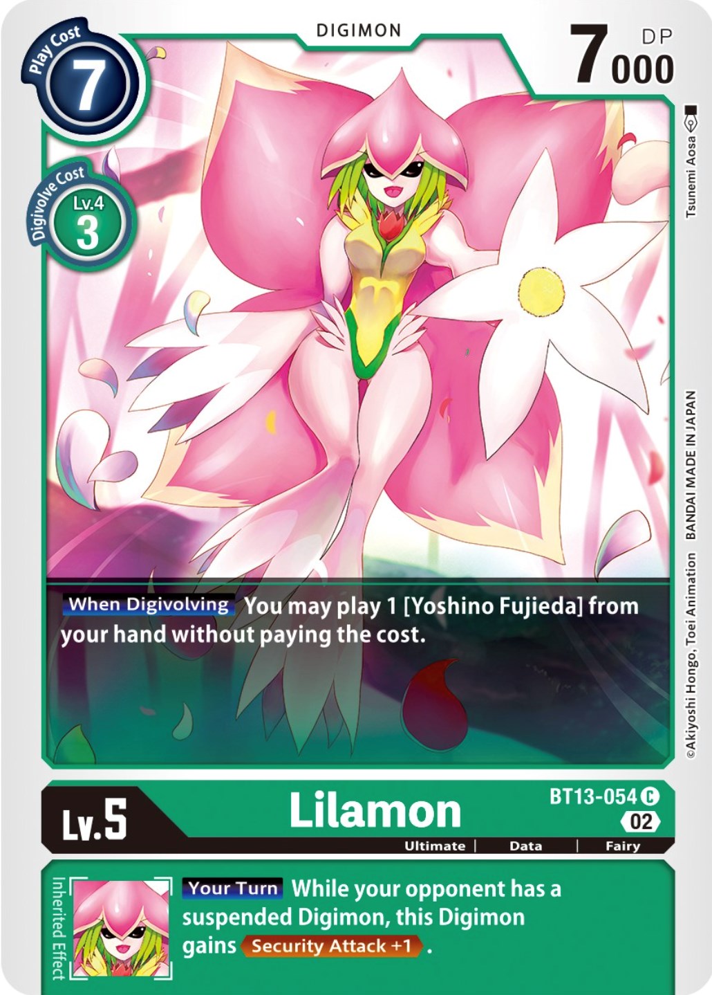 Lilamon [BT13-054] [Versus Royal Knights Booster] | Play N Trade Winnipeg