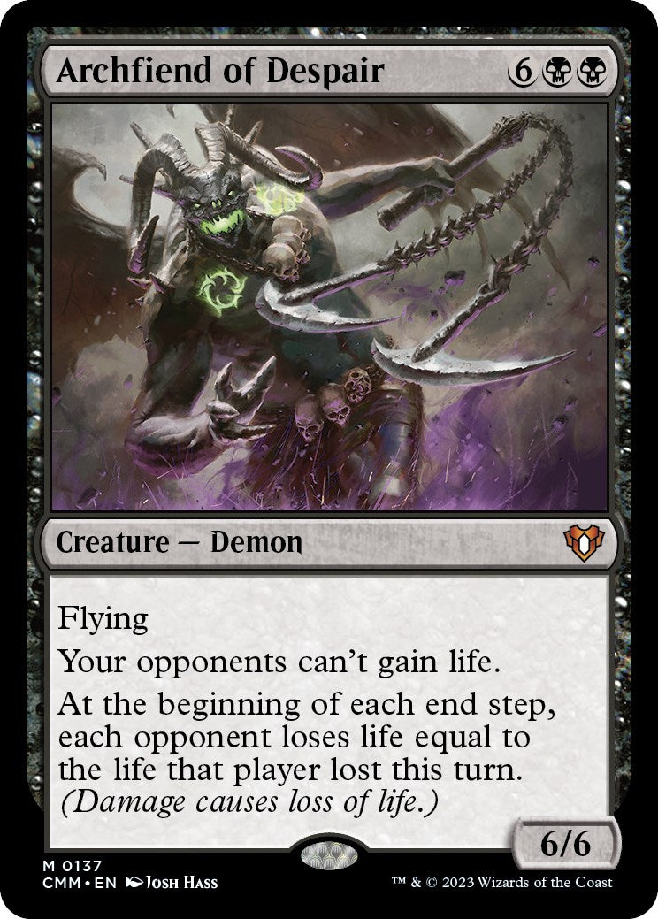 Archfiend of Despair [Commander Masters] | Play N Trade Winnipeg