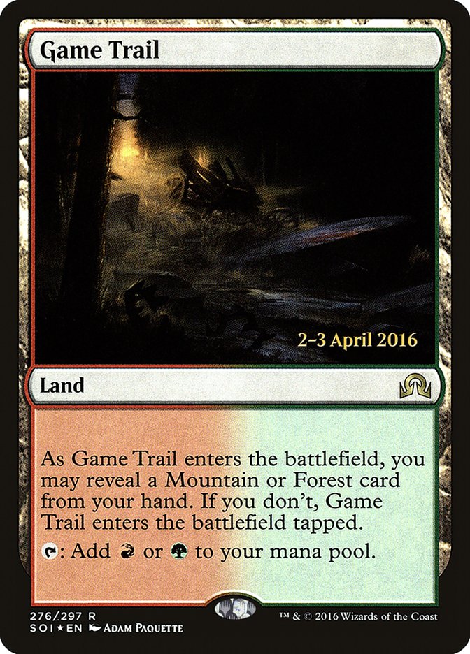 Game Trail [Shadows over Innistrad Prerelease Promos] | Play N Trade Winnipeg