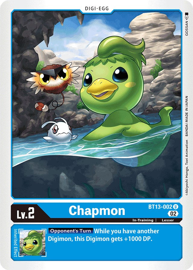 Chapmon [BT13-002] [Versus Royal Knights Booster] | Play N Trade Winnipeg