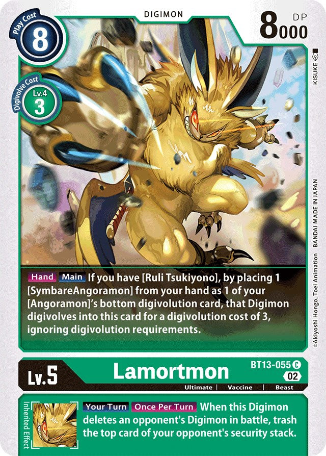 Lamortmon [BT13-055] [Versus Royal Knights Booster] | Play N Trade Winnipeg