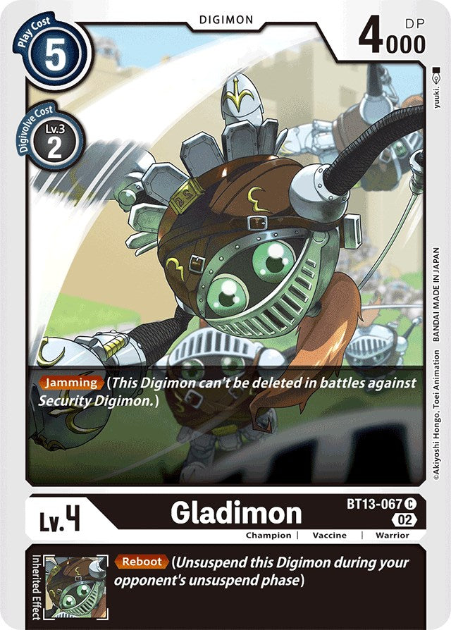 Gladimon [BT13-067] [Versus Royal Knights Booster] | Play N Trade Winnipeg