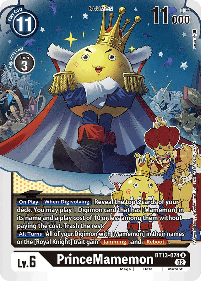 PrinceMamemon [BT13-074] [Versus Royal Knights Booster] | Play N Trade Winnipeg