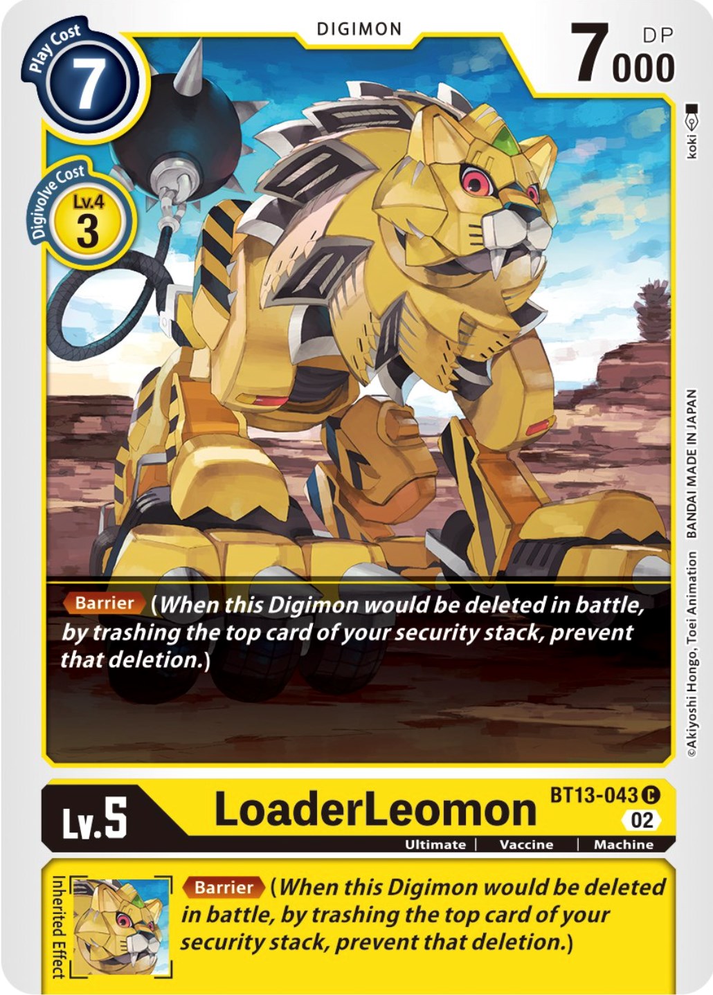 LoaderLeomon [BT13-043] [Versus Royal Knights Booster] | Play N Trade Winnipeg