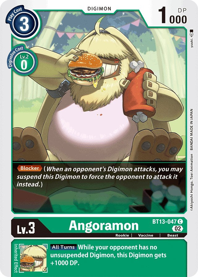 Angoramon [BT13-047] [Versus Royal Knights Booster] | Play N Trade Winnipeg