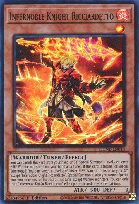 Infernoble Knight Ricciardetto [DUNE-EN013] Super Rare | Play N Trade Winnipeg