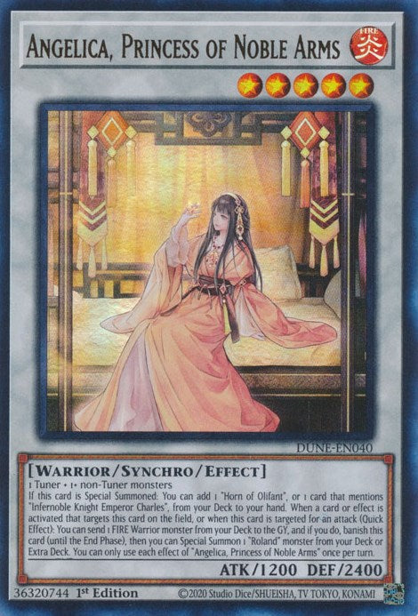 Angelica, Princess of Noble Arms [DUNE-EN040] Ultra Rare | Play N Trade Winnipeg