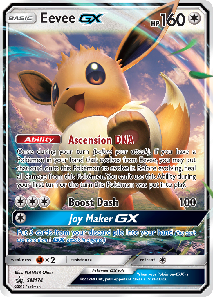 Eevee GX (SM174) [Sun & Moon: Black Star Promos] | Play N Trade Winnipeg