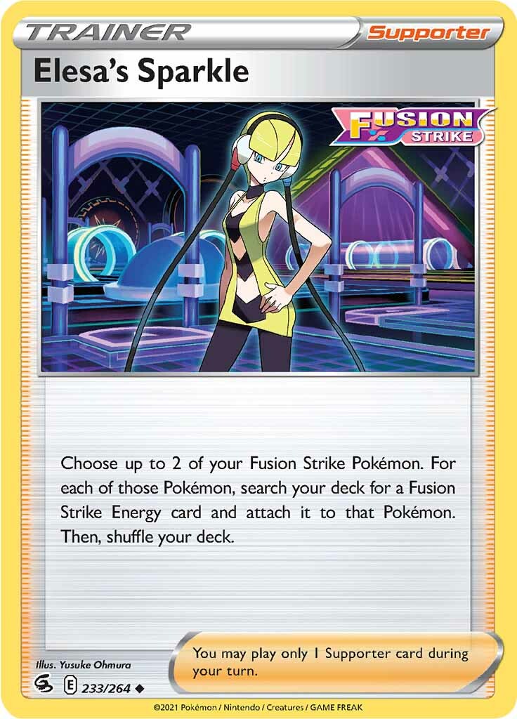 Elesa's Sparkle (233/264) [Sword & Shield: Fusion Strike] | Play N Trade Winnipeg