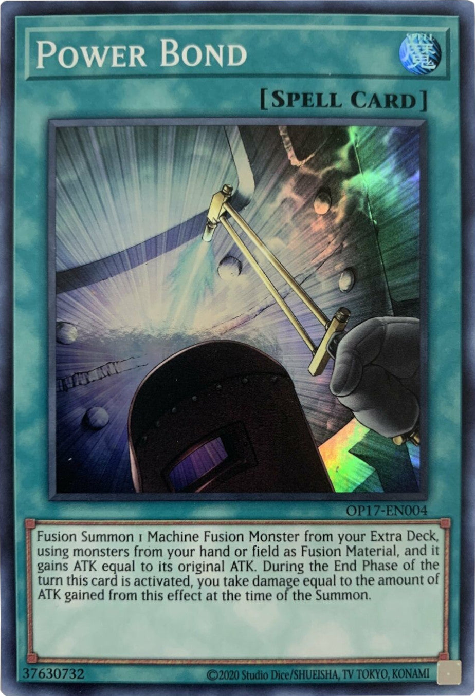 Power Bond [OP17-EN004] Super Rare | Play N Trade Winnipeg