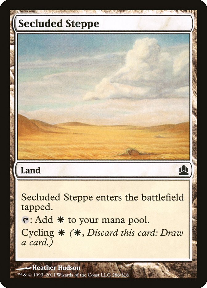 Secluded Steppe [Commander 2011] | Play N Trade Winnipeg