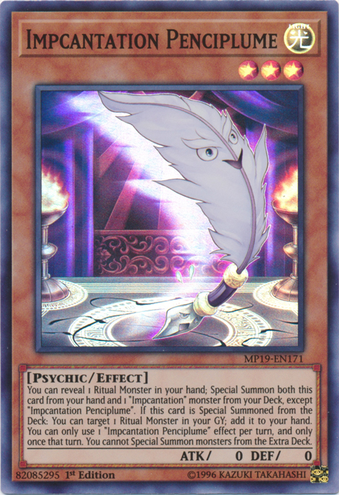 Impcantation Penciplume [MP19-EN171] Super Rare | Play N Trade Winnipeg