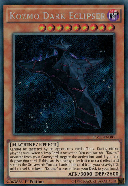 Kozmo Dark Eclipser [BOSH-EN085] Secret Rare | Play N Trade Winnipeg