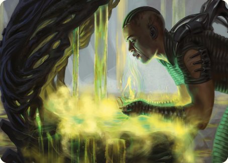 Necrogen Communion Art Card [Phyrexia: All Will Be One Art Series] | Play N Trade Winnipeg